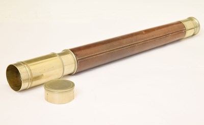 Lot 327 - Ross & Co. single-draw telescope made for Falconer & Co, Hong Kong