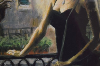 Lot 512 - Fabian Perez (Argentinian, b.1967) - Signed limited edition print/artist’s proof -  Buenos Aires IV