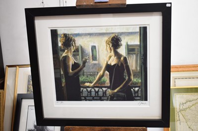 Lot 512 - Fabian Perez (Argentinian, b.1967) - Signed limited edition print/artist’s proof -  Buenos Aires IV