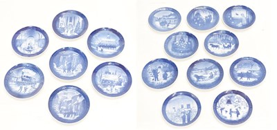 Lot 629 - Royal Copenhagen - Collection of 1980s and '90s Christmas plates