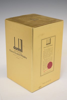 Lot 725 - Dunhill 'Old Master' Finest Scotch Whisky, Cellar Master's Number G 64728