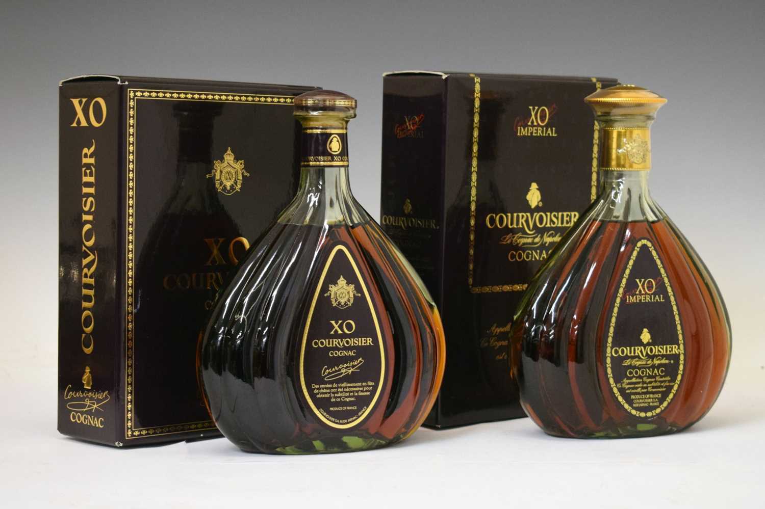 Lot 728 - Courvoisier XO Cognac and Courvoisier XO Imperial Cognac Le Cognac de Napoleon