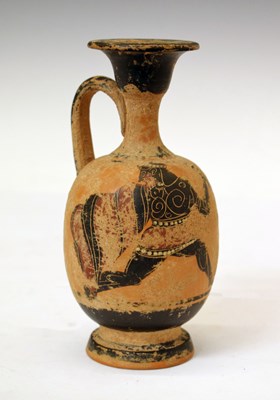 Lot 322 - Antiquities - Classical terracotta lekythos or oil ewer, believed circa 4th century BC