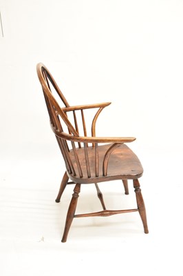 Lot 631 - Windsor armchair