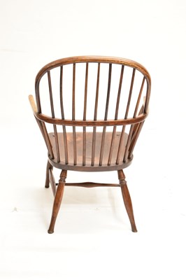 Lot 631 - Windsor armchair