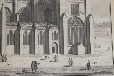 Lot 638 - Mid to late 18th century engraving - 'The Cathedral Church of Bristol'