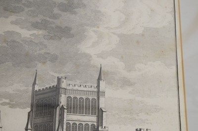 Lot 638 - Mid to late 18th century engraving - 'The Cathedral Church of Bristol'