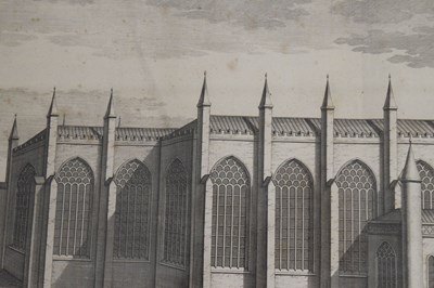 Lot 638 - Mid to late 18th century engraving - 'The Cathedral Church of Bristol'