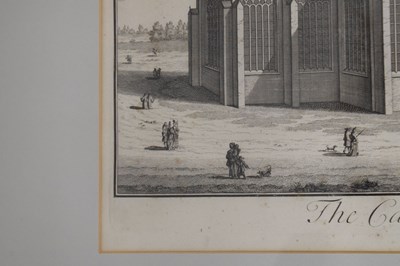 Lot 638 - Mid to late 18th century engraving - 'The Cathedral Church of Bristol'