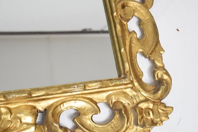 Lot 678 - Gilt framed wall mirror