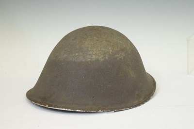 Lot 481 - British MKIII steel helmet