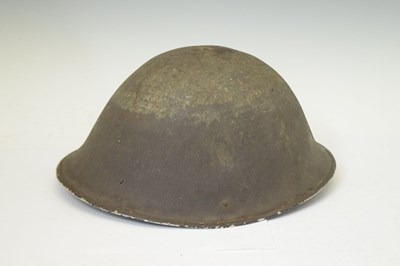 Lot 481 - British MKIII steel helmet