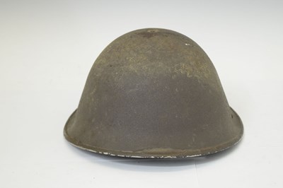 Lot 481 - British MKIII steel helmet