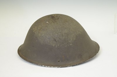 Lot 481 - British MKIII steel helmet