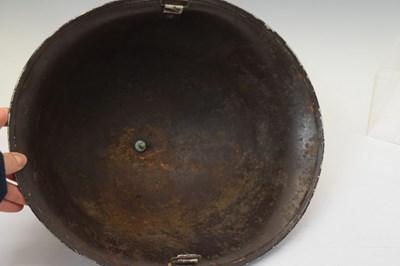 Lot 481 - British MKIII steel helmet