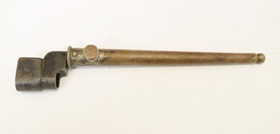 Lot 503 - British Second World War No.4 Mk II spike bayonet