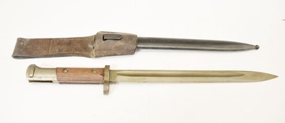 Lot 505 - Czechoslovakian knife bayonet