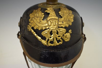 Lot 488 - Imperial German First World War Pickelhaube helmet