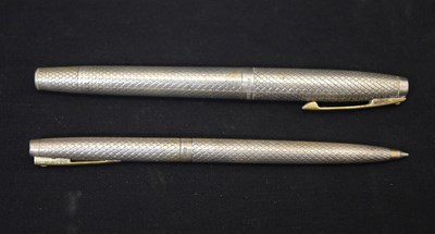 Lot 313 - Schaeffer sterling silver fountain pen