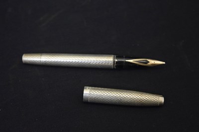 Lot 313 - Schaeffer sterling silver fountain pen