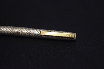 Lot 313 - Schaeffer sterling silver fountain pen