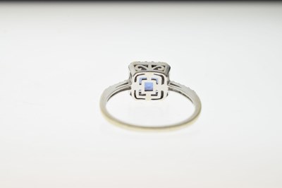 Lot 18 - Le Vian - 14ct white gold, tanzanite and diamond ring