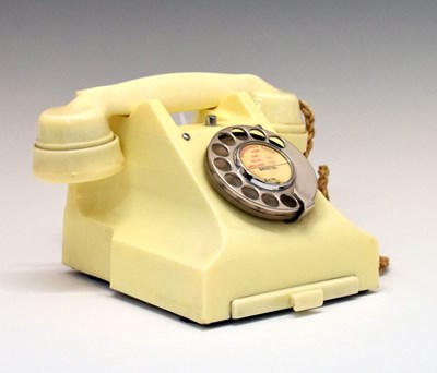 Lot 183 - 1950's GPO cream telephone
