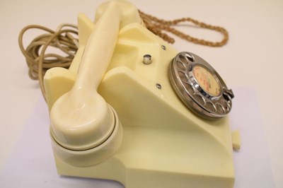 Lot 183 - 1950's GPO cream telephone