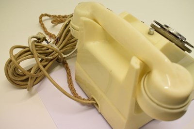 Lot 183 - 1950's GPO cream telephone