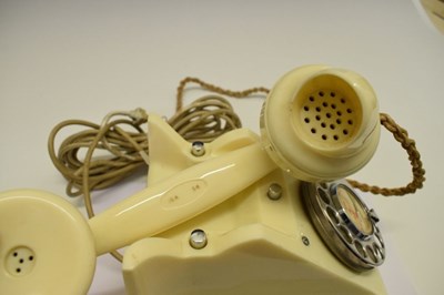 Lot 183 - 1950's GPO cream telephone