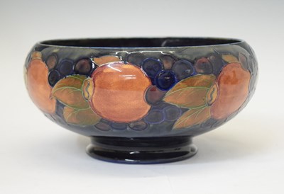 Lot 553 - William Moorcroft Pomegranate pattern footed bowl