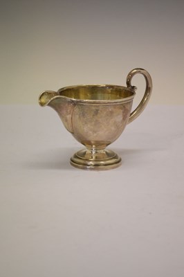 Lot 119 - 20th Century David Andersen 830 standard silver cream jug