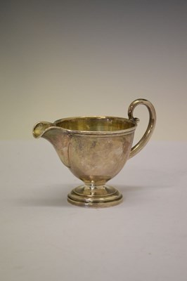 Lot 119 - 20th Century David Andersen 830 standard silver cream jug