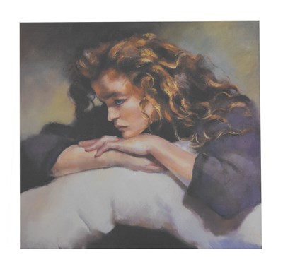 Lot 635 - Robert Lenkiewicz (1941-2002) - Signed limited edition print - 'Study of Lisa'