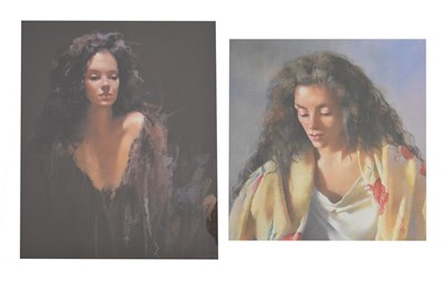 Lot 636 - Robert Lenkiewicz (1941-2002) - Signed limited edition print - 'Study of Anna'