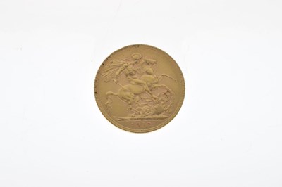 Lot 262 - George V gold sovereign, 1912