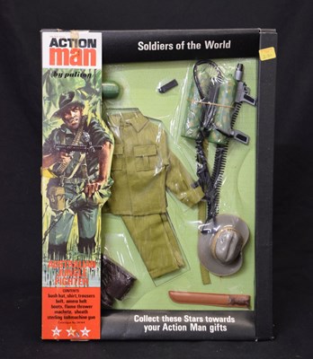 Lot 434 - Palitoy Action Man 1970s carded Soldiers of the World ‘Australian Jungle Fighter’