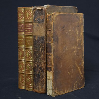 Lot 400 - Four leather bound books