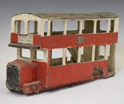 Lot 438 - Triang double-decker London bus