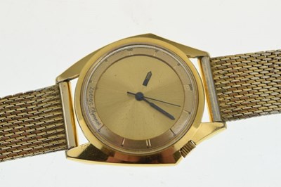 Lot 63 - Zodiac - Gentleman's vintage gold-plated automatic Olympos wristwatch