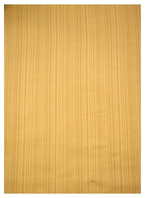 Lot 589 - Two pairs of curtains, striated gold sateen with cream lining