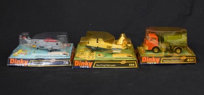 Lot 447 - Dinky Toys - Three diecast model vehicles