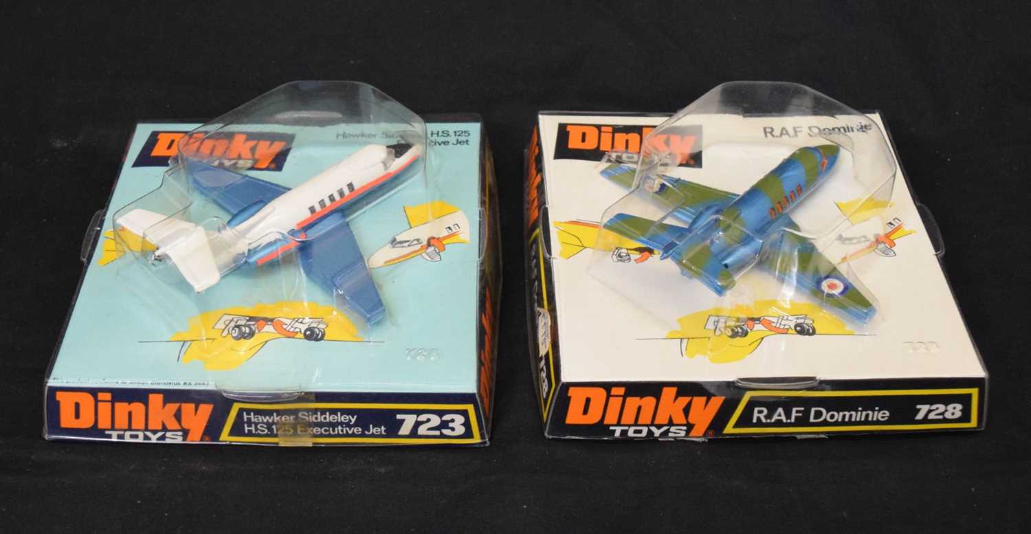 Lot 450 - Dinky Toys - Two diecast model fighter planes