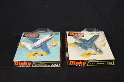 Lot 450 - Dinky Toys - Two diecast model fighter planes