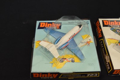 Lot 450 - Dinky Toys - Two diecast model fighter planes