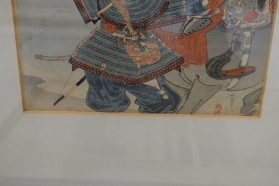 Lot 256 - Three Japanese woodblock prints