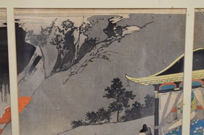 Lot 256 - Three Japanese woodblock prints
