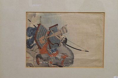 Lot 256 - Three Japanese woodblock prints