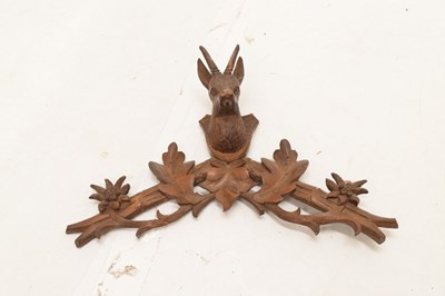 Lot 730 - Black Forest weight driven cuckoo clock