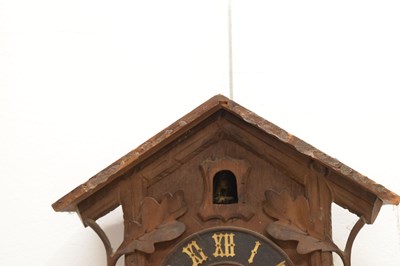 Lot 730 - Black Forest weight driven cuckoo clock